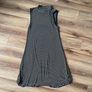 gap sleeveless midi dress